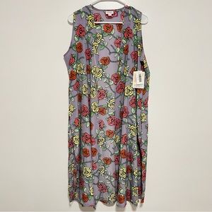 Lularoe Floral Joy Vest